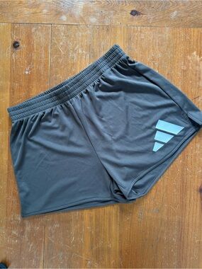 adidas Women's Dark Gray Athletic Shorts